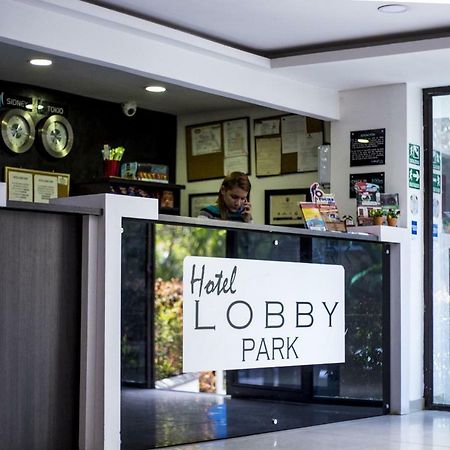 Lobby Park Hotel Medellin Exterior photo